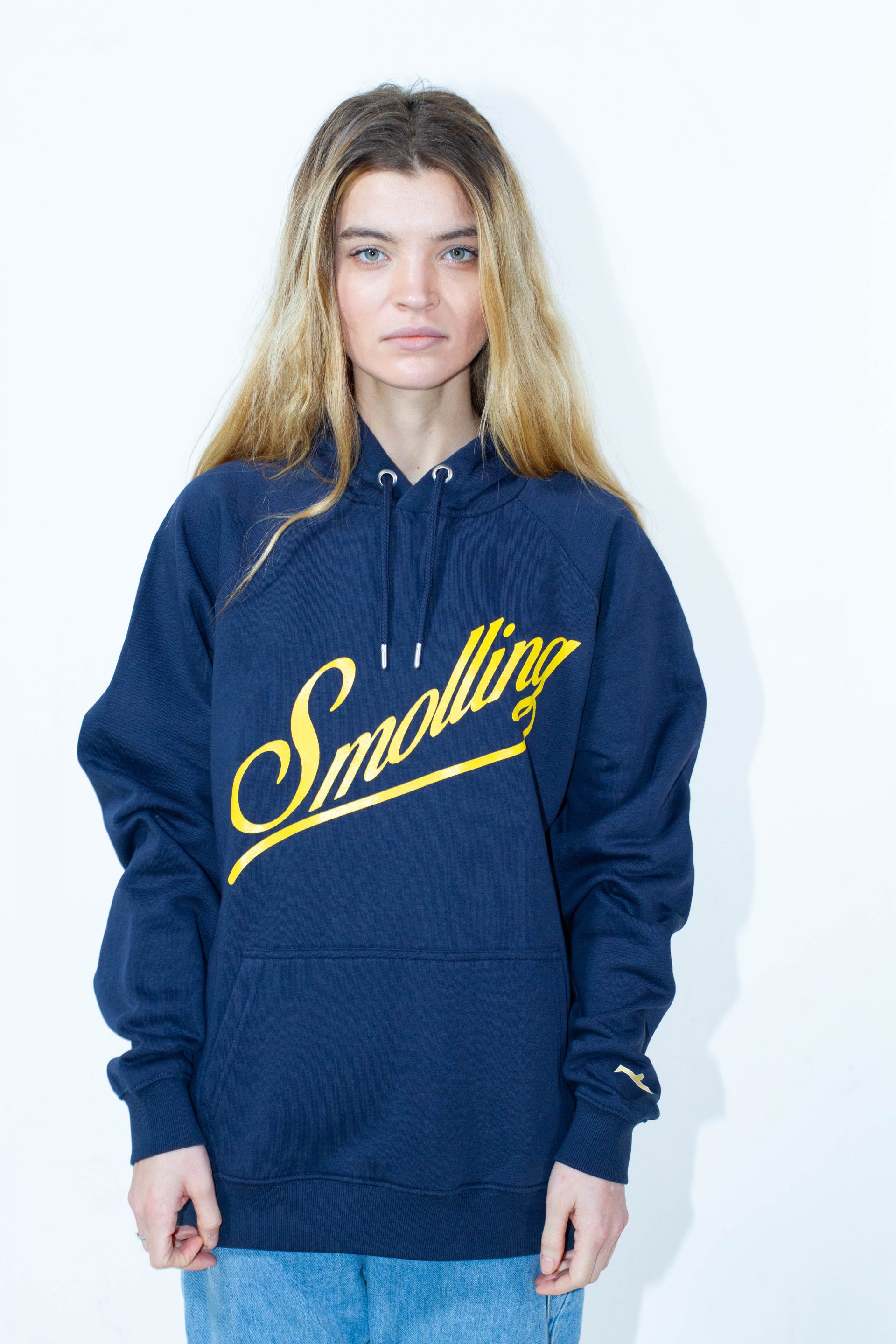 Hoodie Smolling Calli Bleu Marine