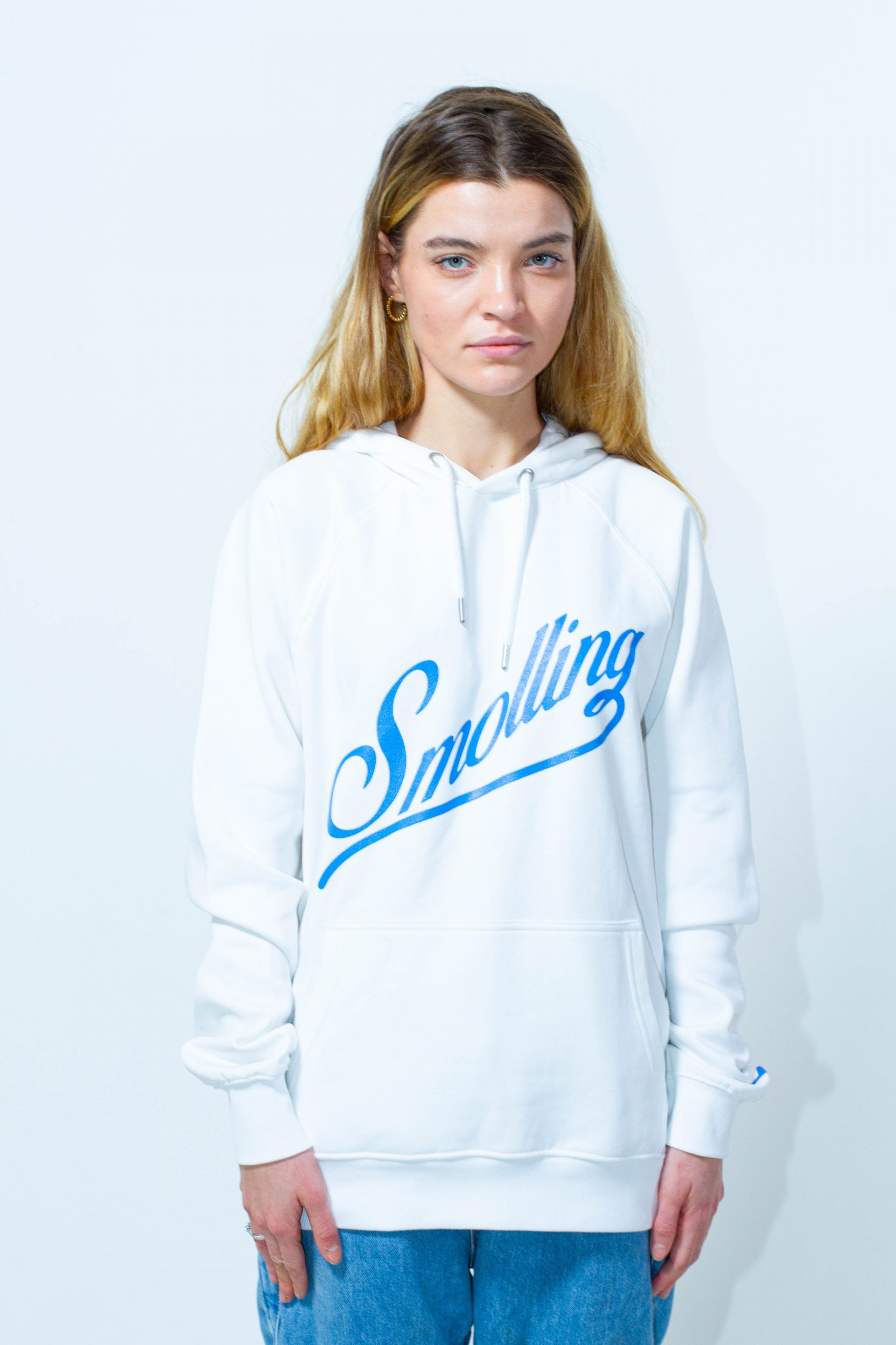 Hoodie Smolling Calli Blanc
