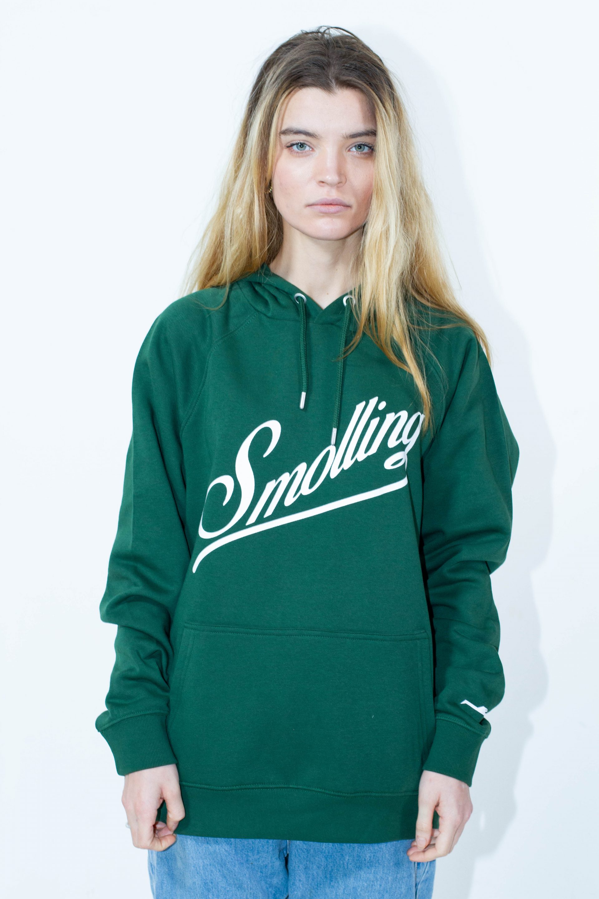 Hoodie Smolling Calli Vert Sapin