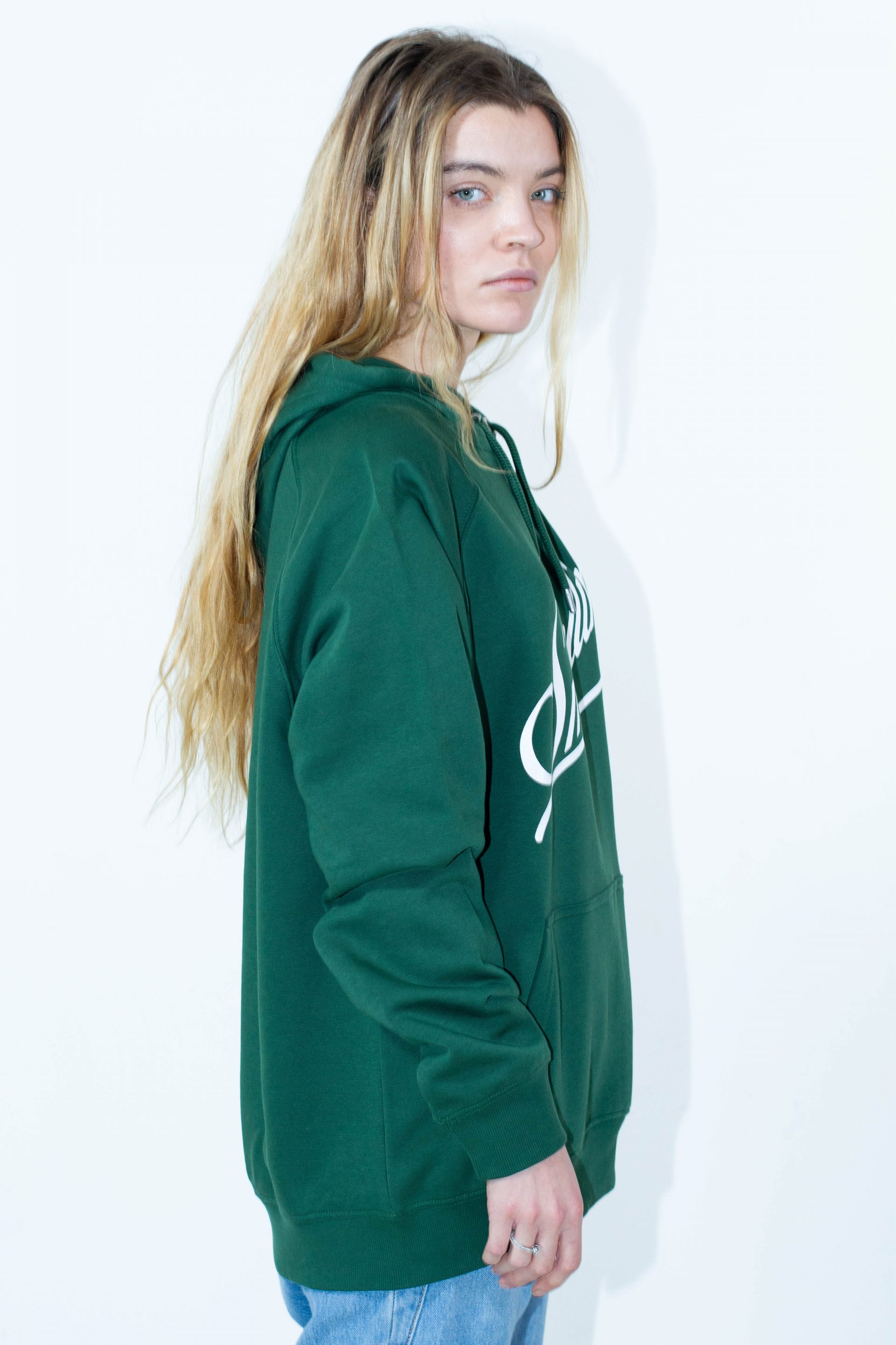 Hoodie Smolling Calli Vert Sapin