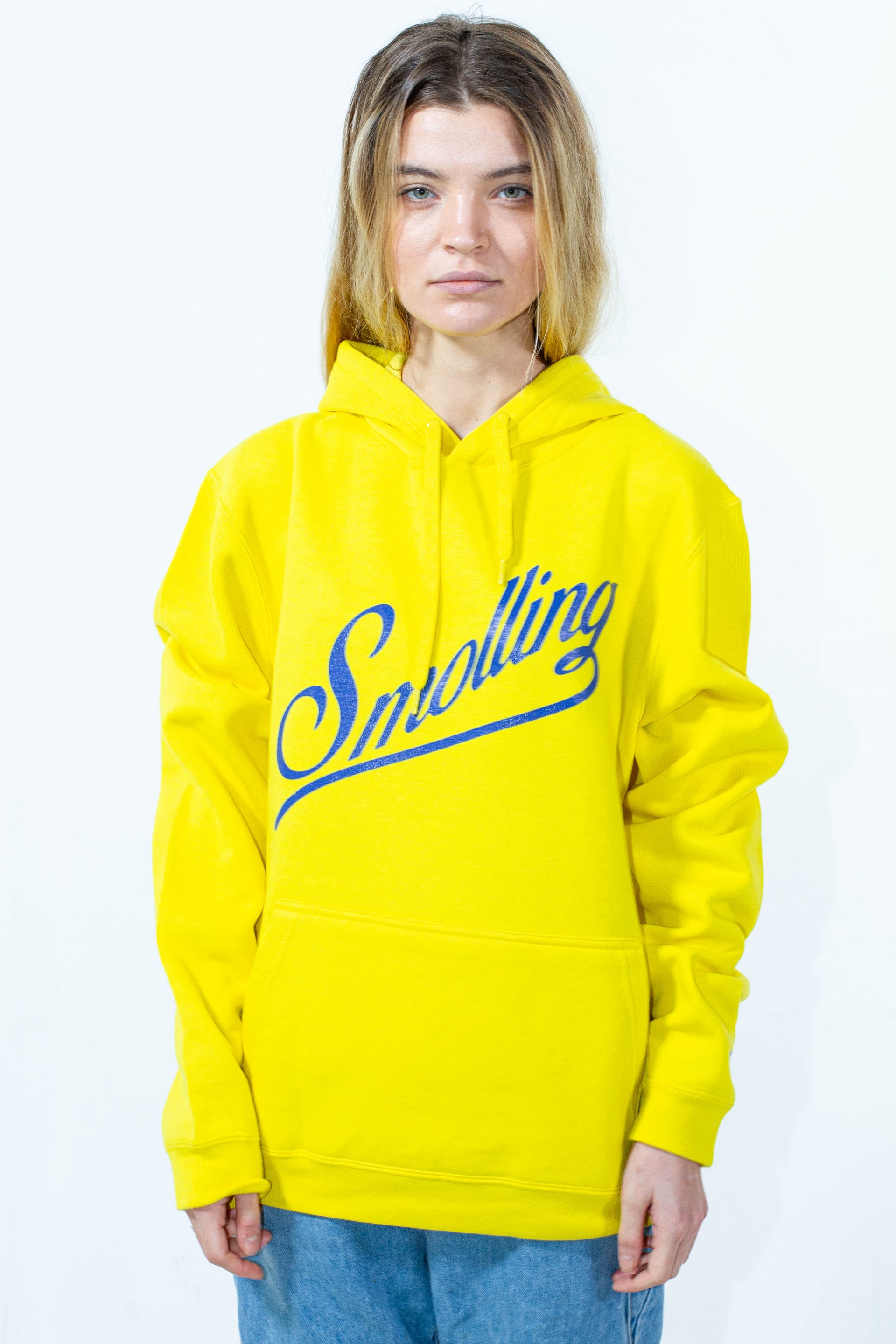 Hoodie Smolling Calli Jaune