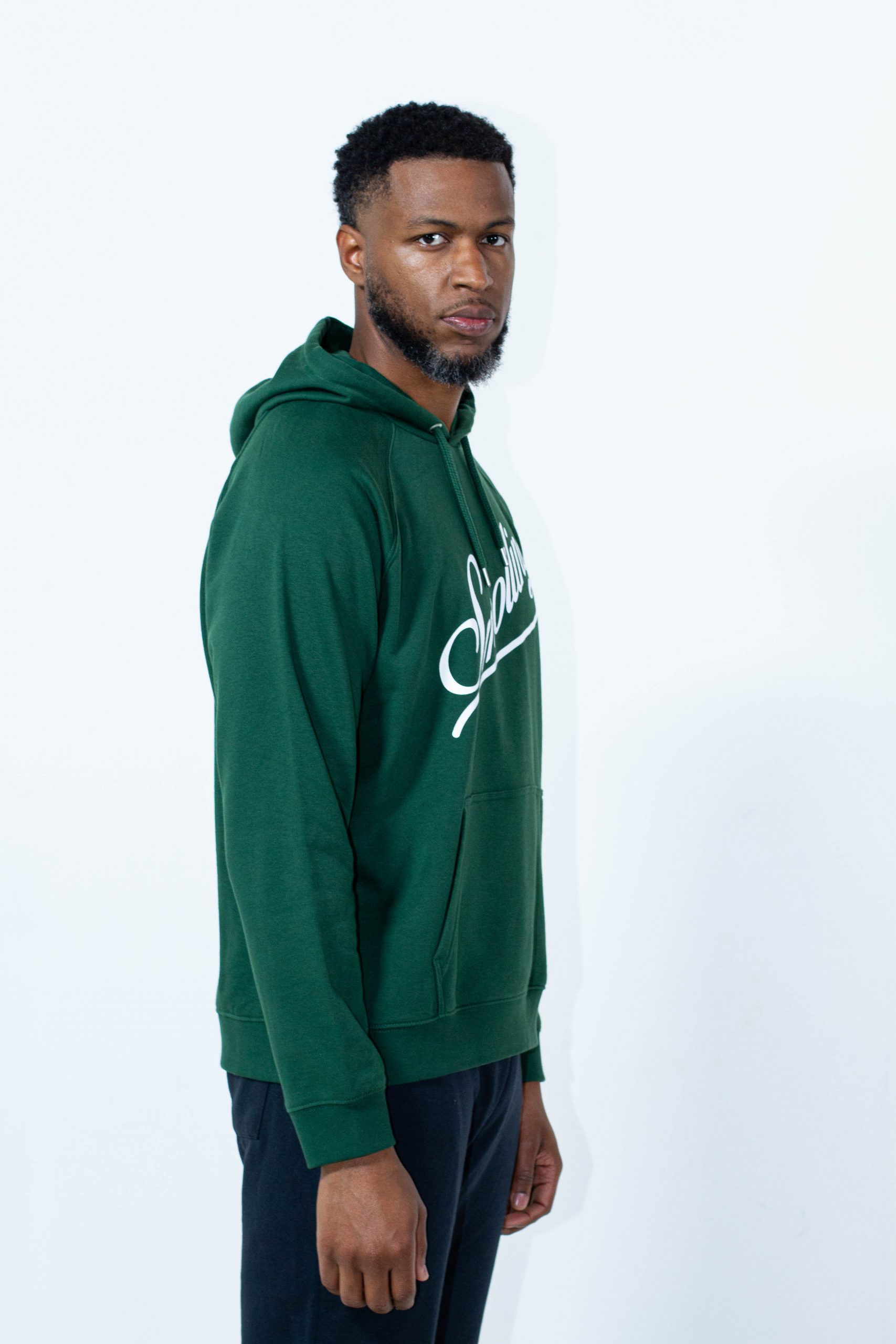 Hoodie Smolling Calli Vert Sapin